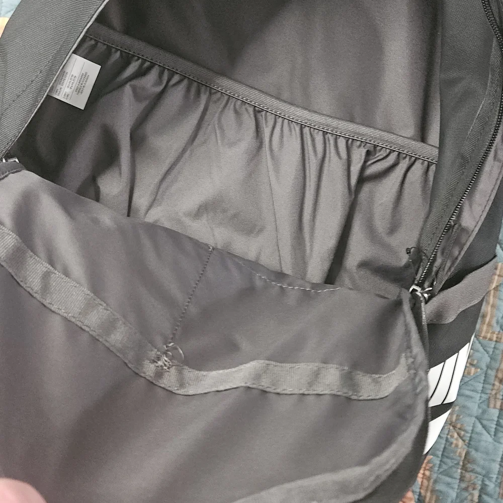 Nike Black Backpack‎ with White Logo. NWOT